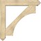 Ekena Millwork Westlake Arts and Crafts Rough Sawn Bracket w/ Offset Brace, Douglas Fir, 8"W x 46"D x 46"H BKT0806X46X46WTL03RDF - alternate 4